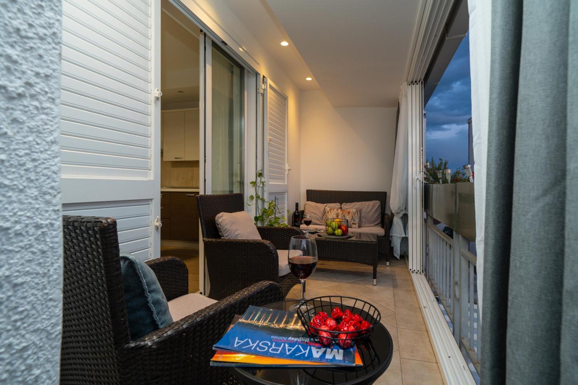 Apartment Ana Makarska Exteriör bild